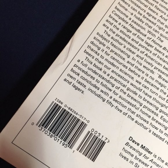 The Complete Handbook of Home Brewing,1988 Pre-Owned Softcover by Dave Miller - Picture 13 of 13